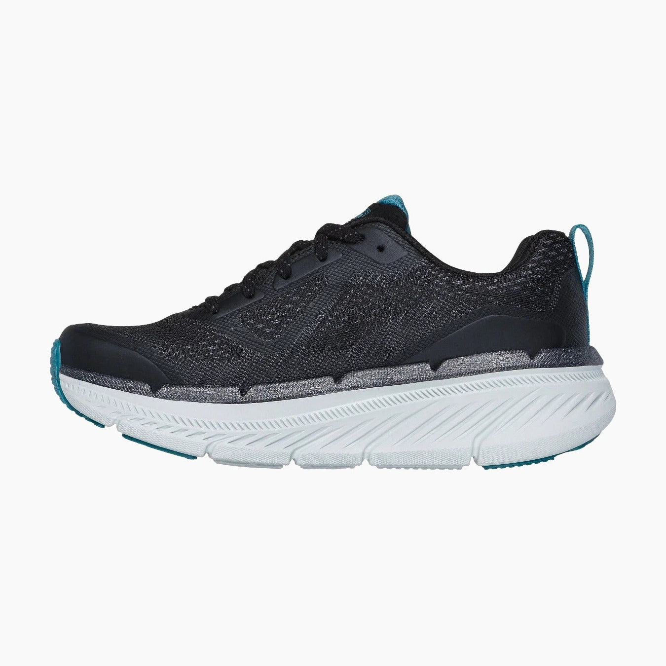 129700#BKTL-BLACK TEXTILE/TEAL TRIM