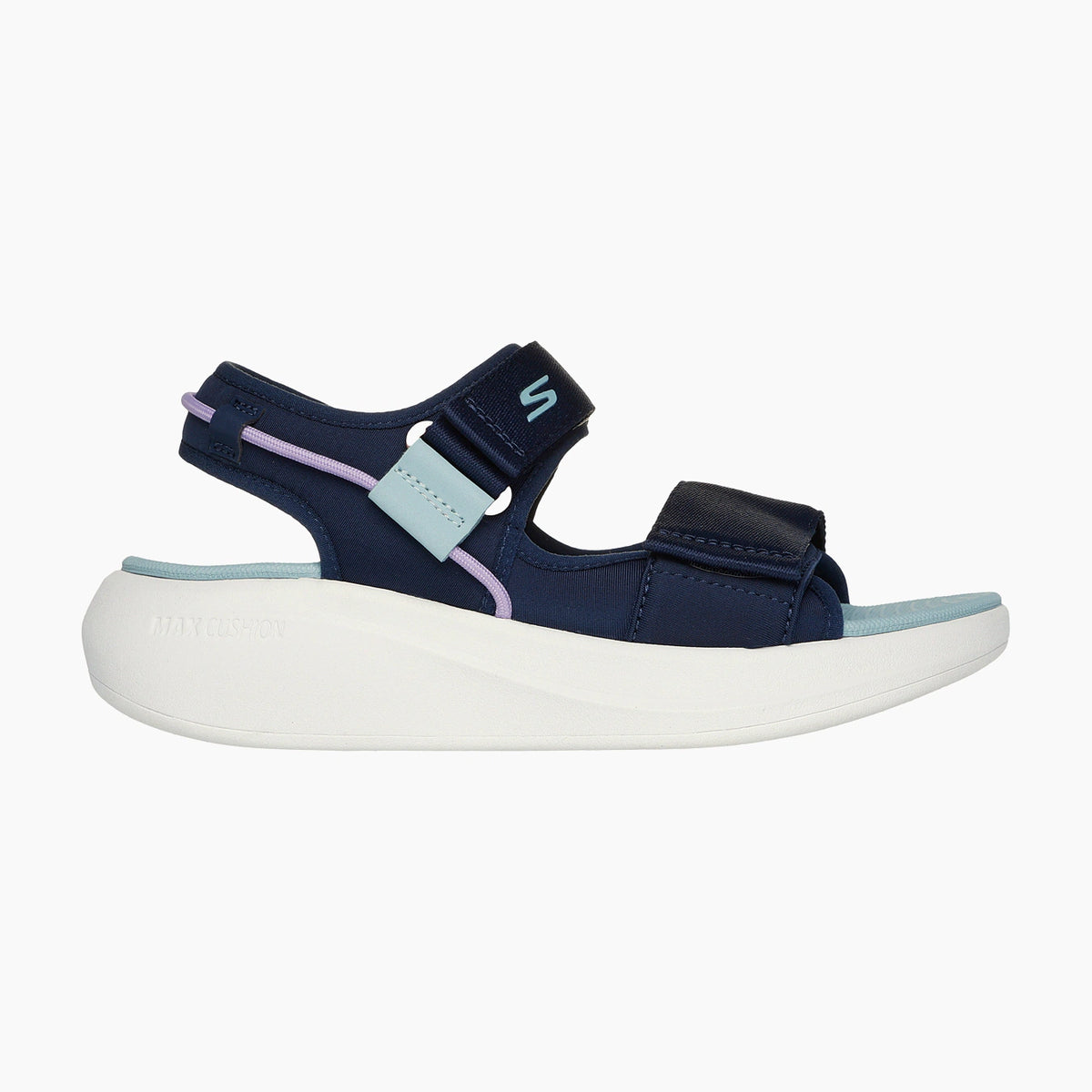 NVMT-NAVY KNIT/MULTI TRIM