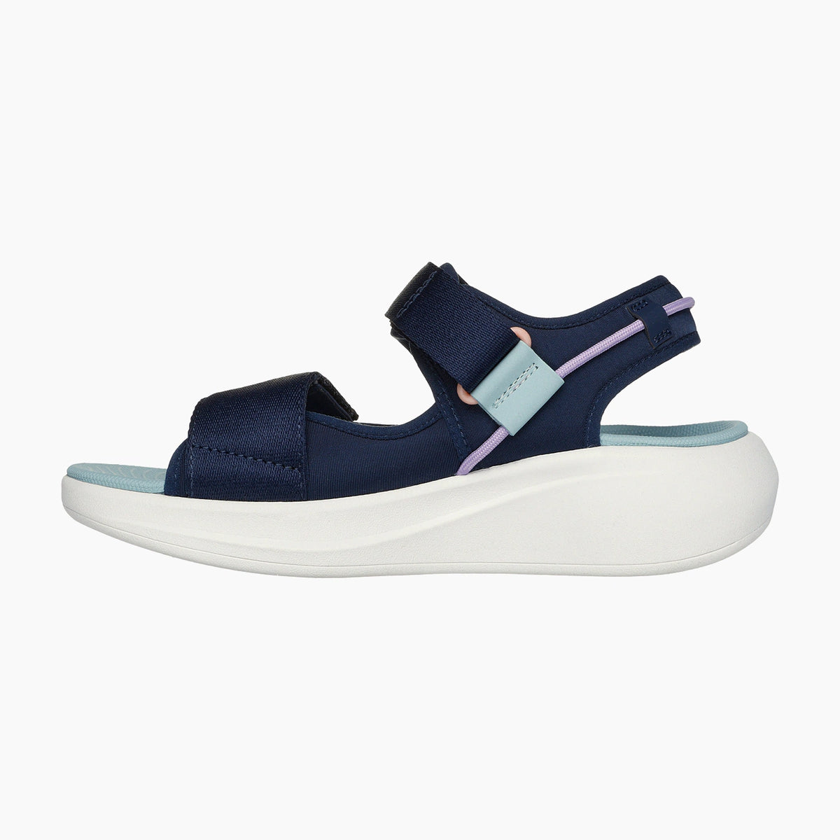 NVMT-NAVY KNIT/MULTI TRIM