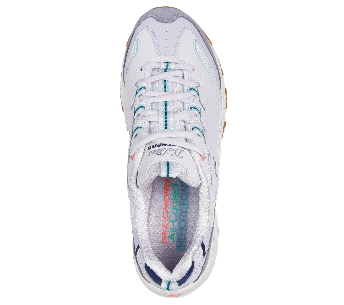 DLITES#LVMT-LAVENDER LEATHER/DURALEATHER/MULTI TRIM