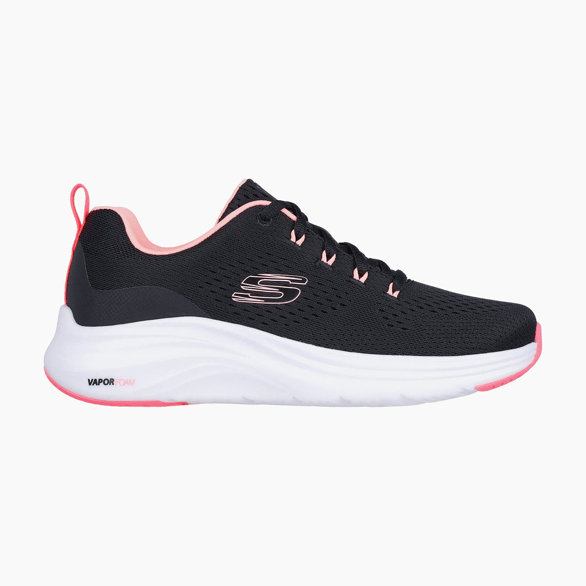 BKPK-BLACK SYNTHETIC/PINK TRIM