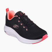 BKPK-BLACK SYNTHETIC/PINK TRIM