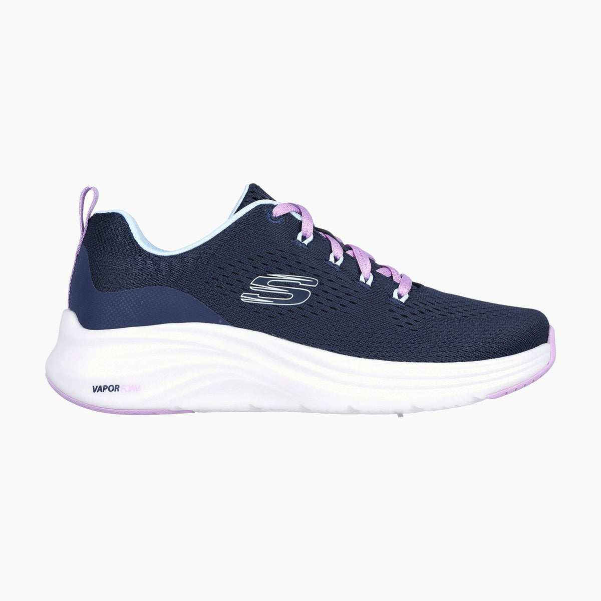 NVLV-NAVY TEXTILE/LAVENDER TRIM