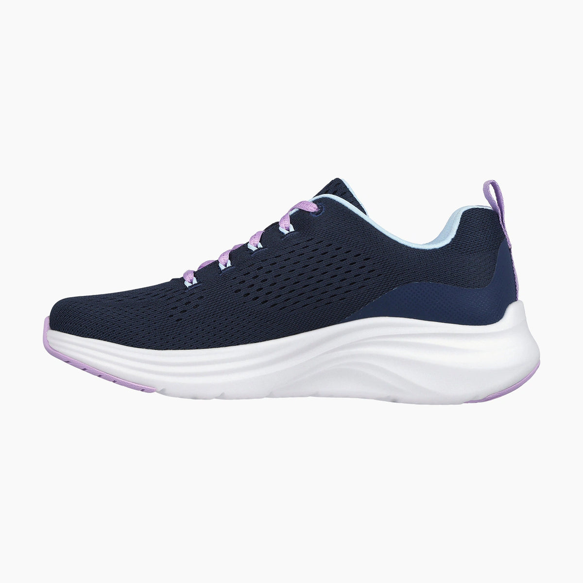 NVLV-NAVY TEXTILE/LAVENDER TRIM