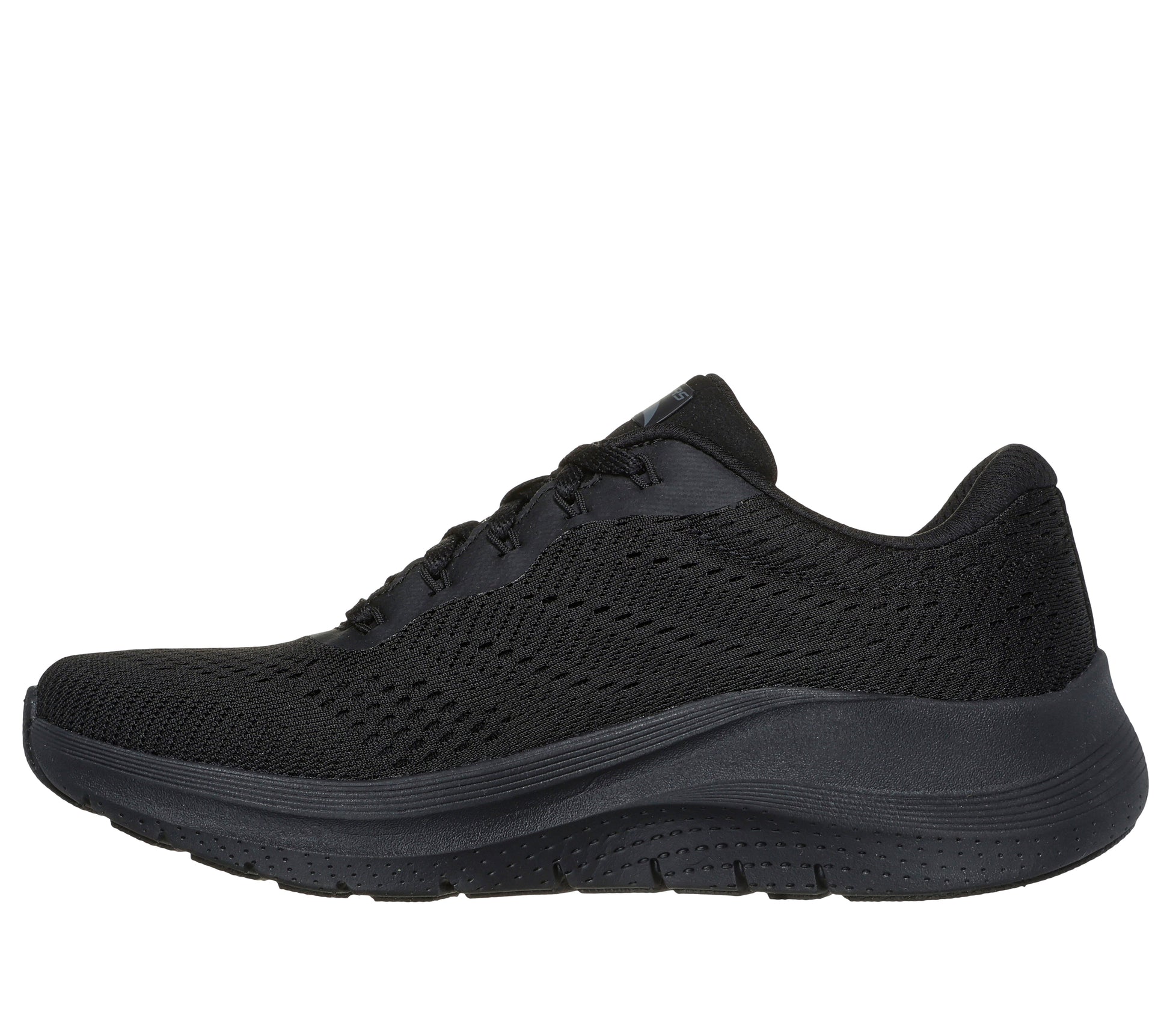 150051#BBK/BLACK MESH/GUNMETAL TRIM