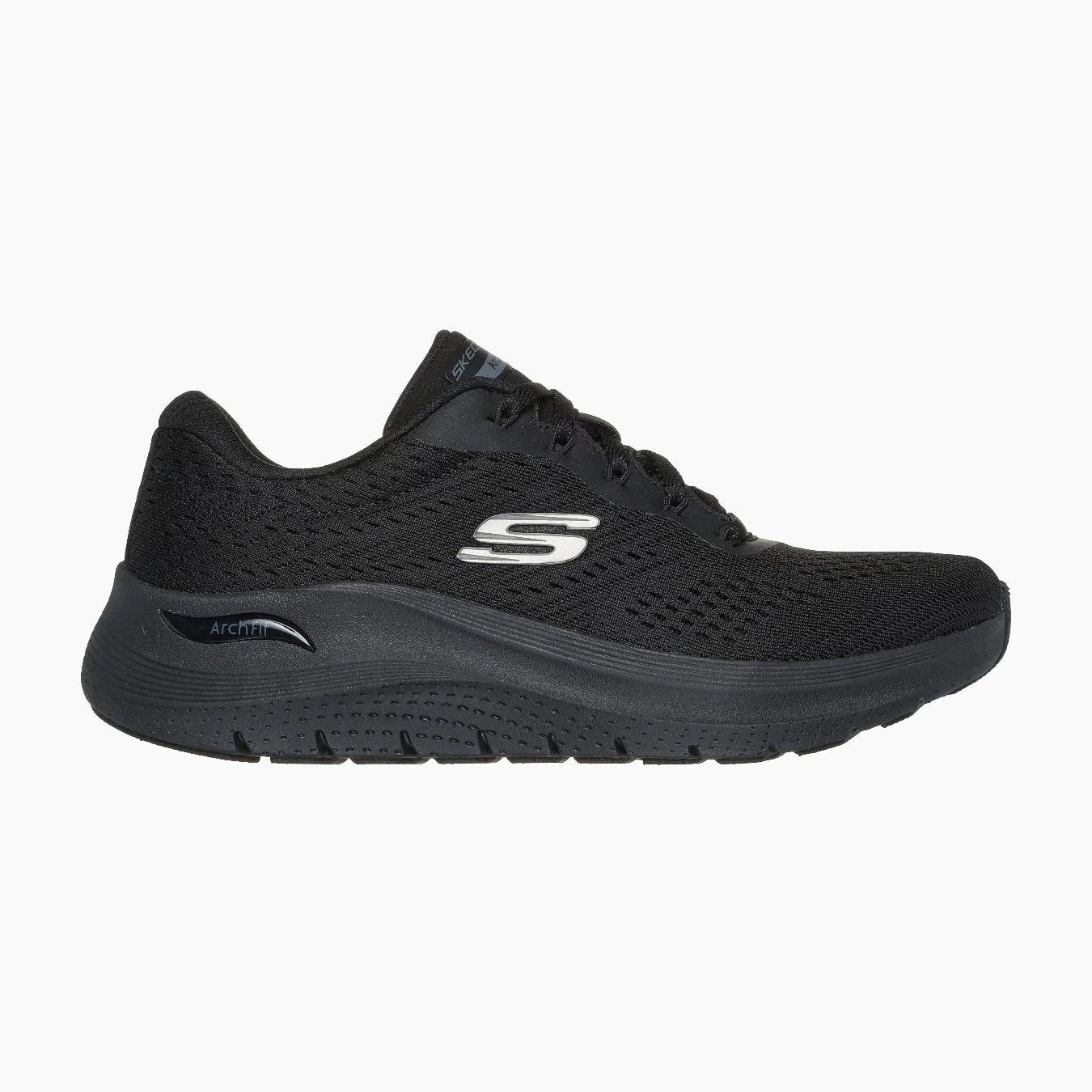 150051#BBK/BLACK MESH/GUNMETAL TRIM