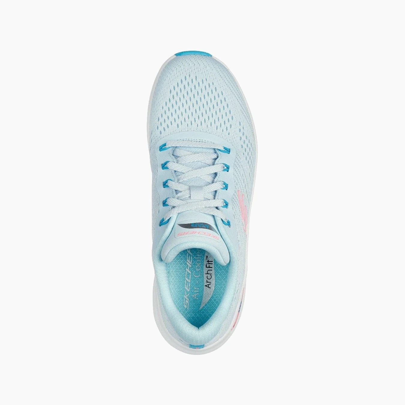 150051#LBMT/LIGHT BLUE MESH/TURQUOISE & PINK TRIM