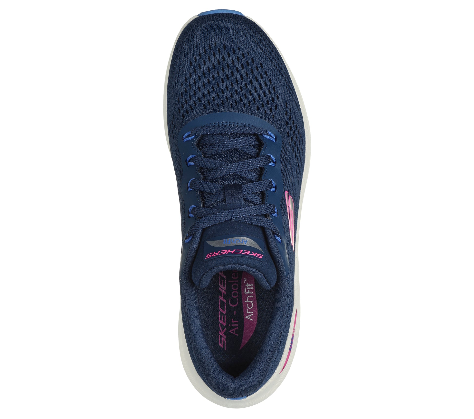 150051#NVMT/NAVY MESH/HOT PINK & BLUE TRIM