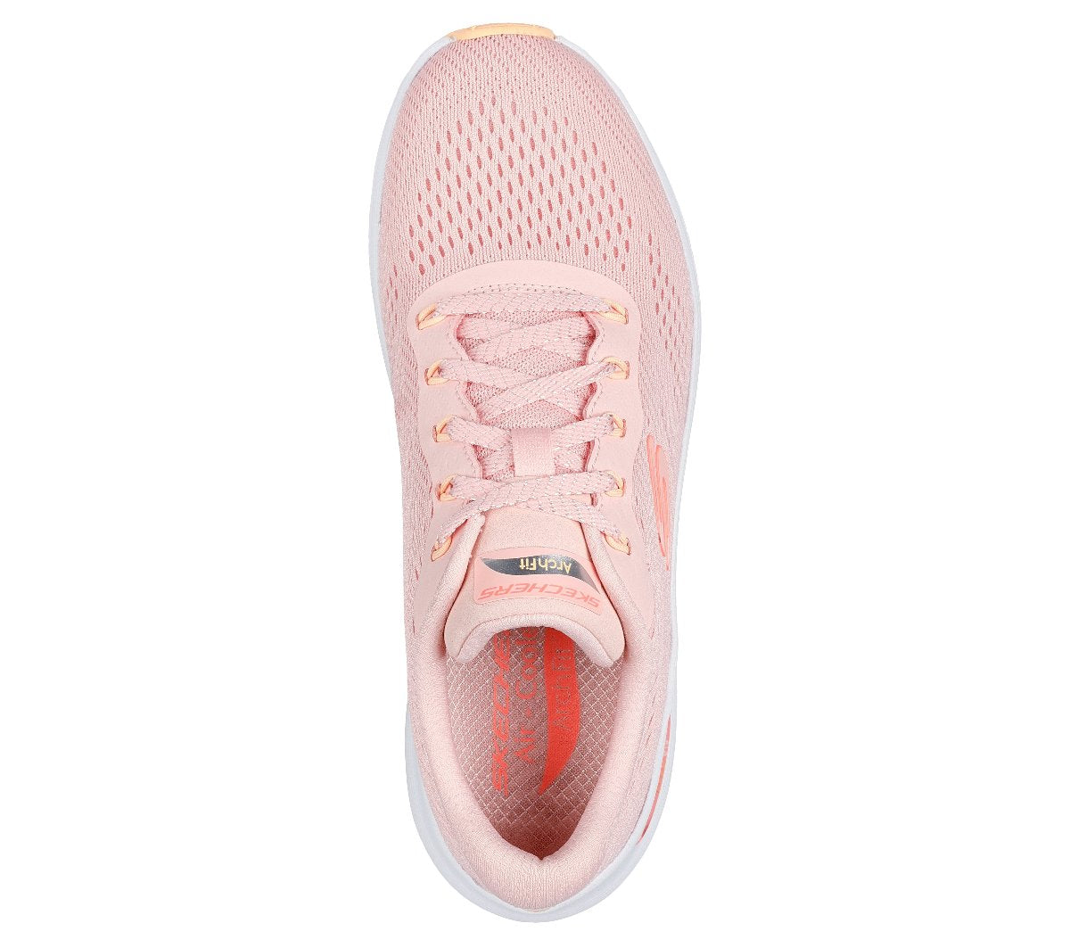 150051#PKMT-PINK MESH/CORAL & ORANGE TRIM