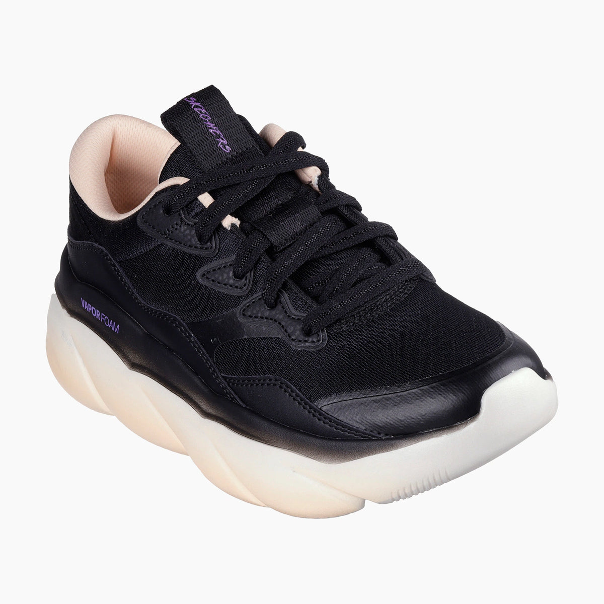 BKMT-BLACK KNIT/MULTI TRIM