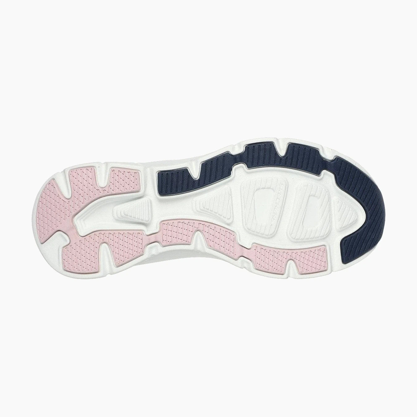 150093#NVPK/NAVY LEATHER/MESH/PINK & BLUE TRIM