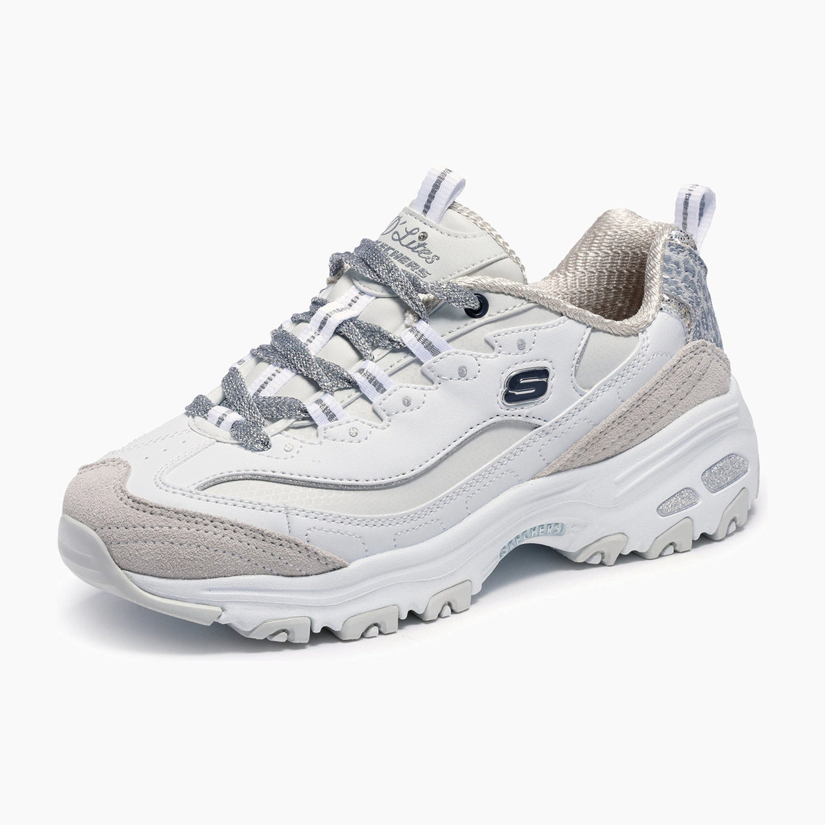 WSL-WHITE MESH/SILVER TRIM