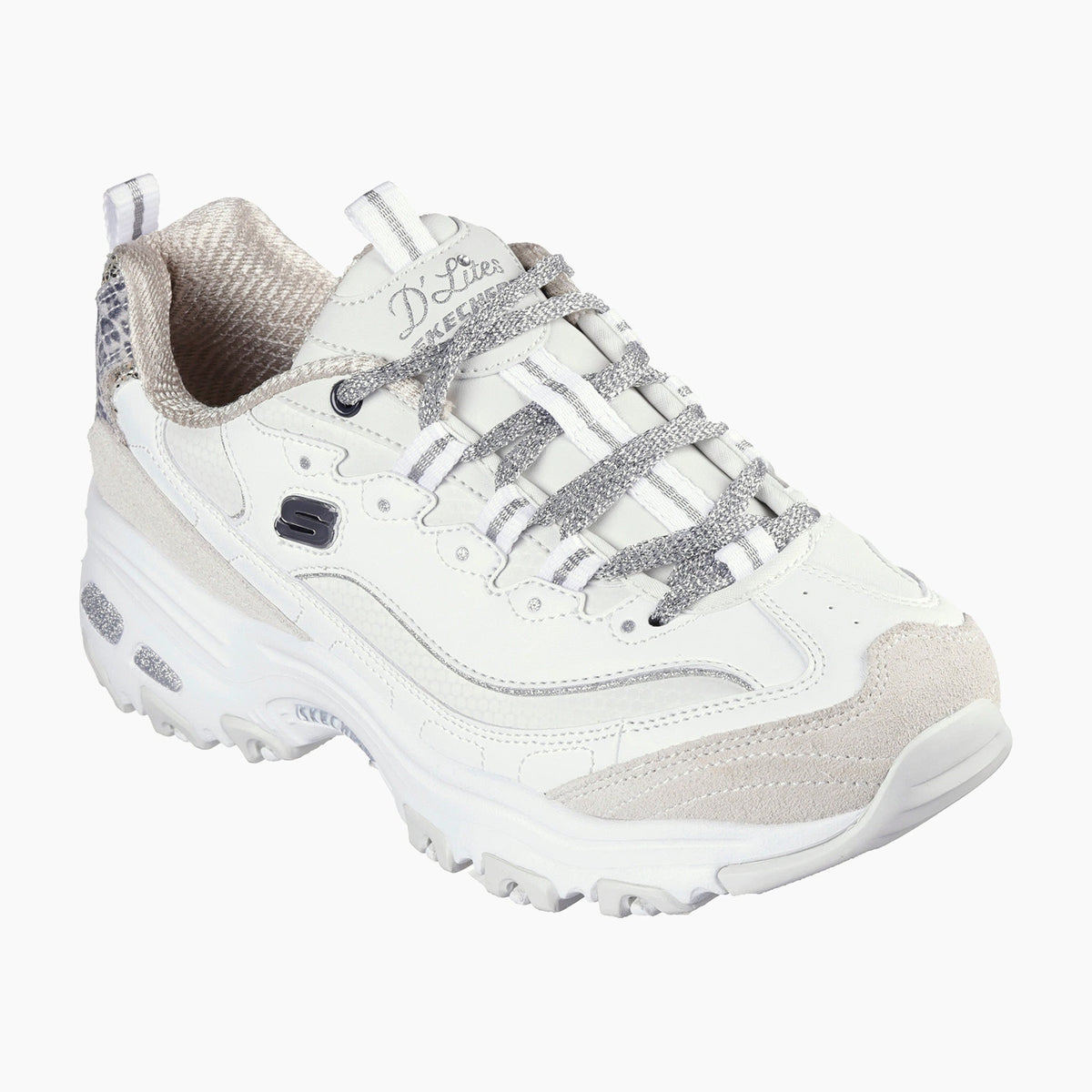 WSL-WHITE MESH/SILVER TRIM