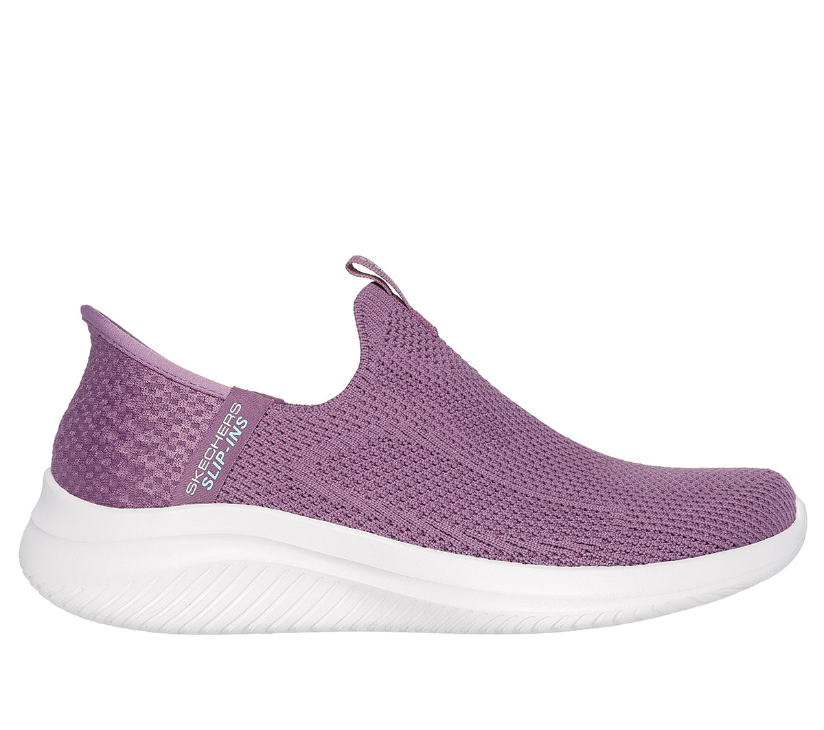 1#PUR-PURPLE KNIT/TRIM