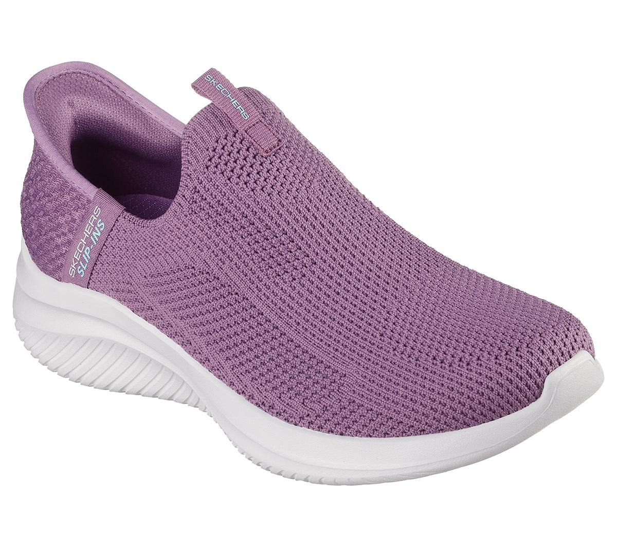 1#PUR-PURPLE KNIT/TRIM