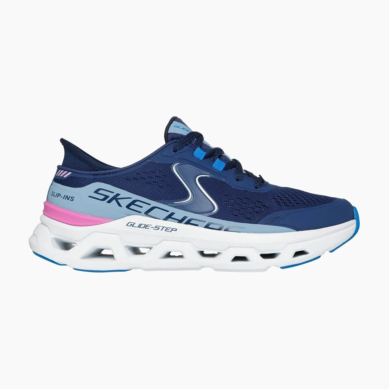 150510#NVBL-NAVY SYNTHETIC/MESH/BLUE TRIM