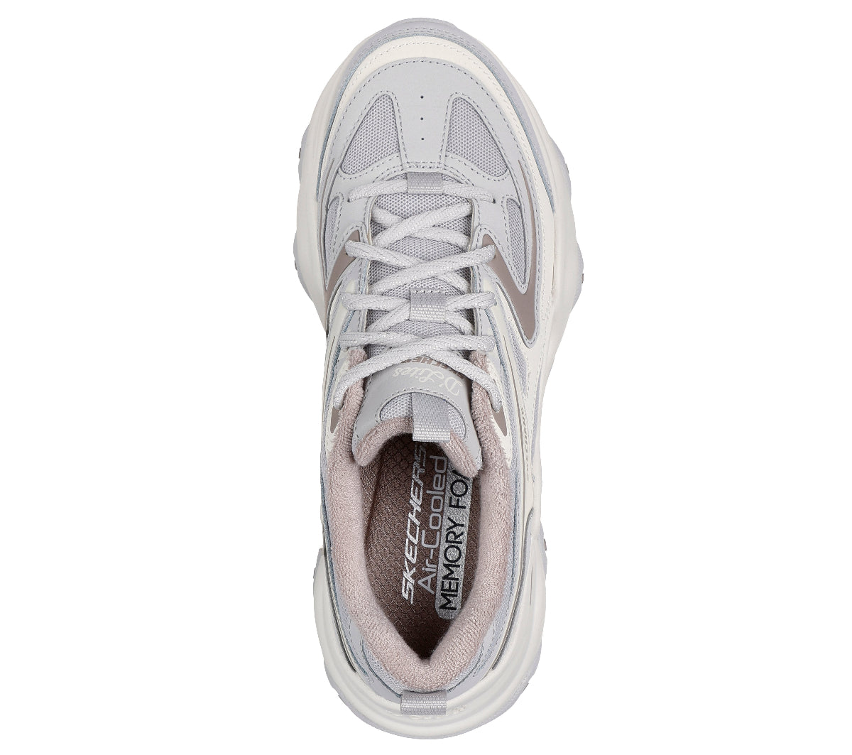DLITES#LGMT-LIGHT GRAY LEATHER/MULTI TRIM