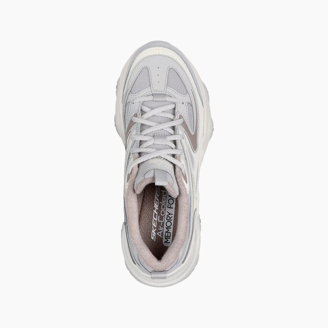 DLITES#LGMT-LIGHT GRAY LEATHER/MULTI TRIM
