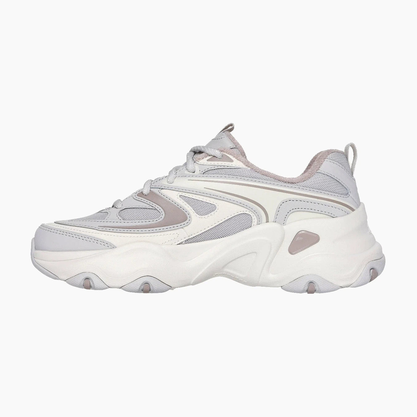 DLITES#LGMT-LIGHT GRAY LEATHER/MULTI TRIM