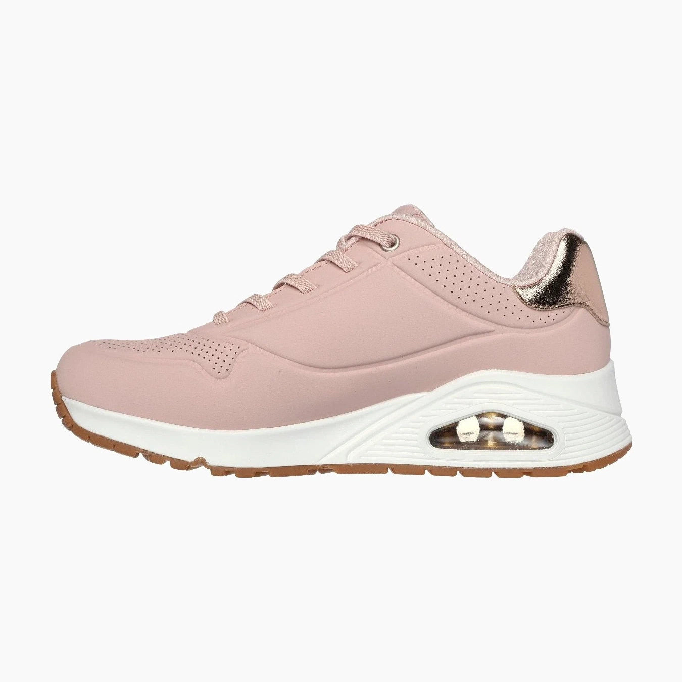 155196#BLSH/BLUSH DURABUCK/ ROSE GOLD DURALEATHER TRIM