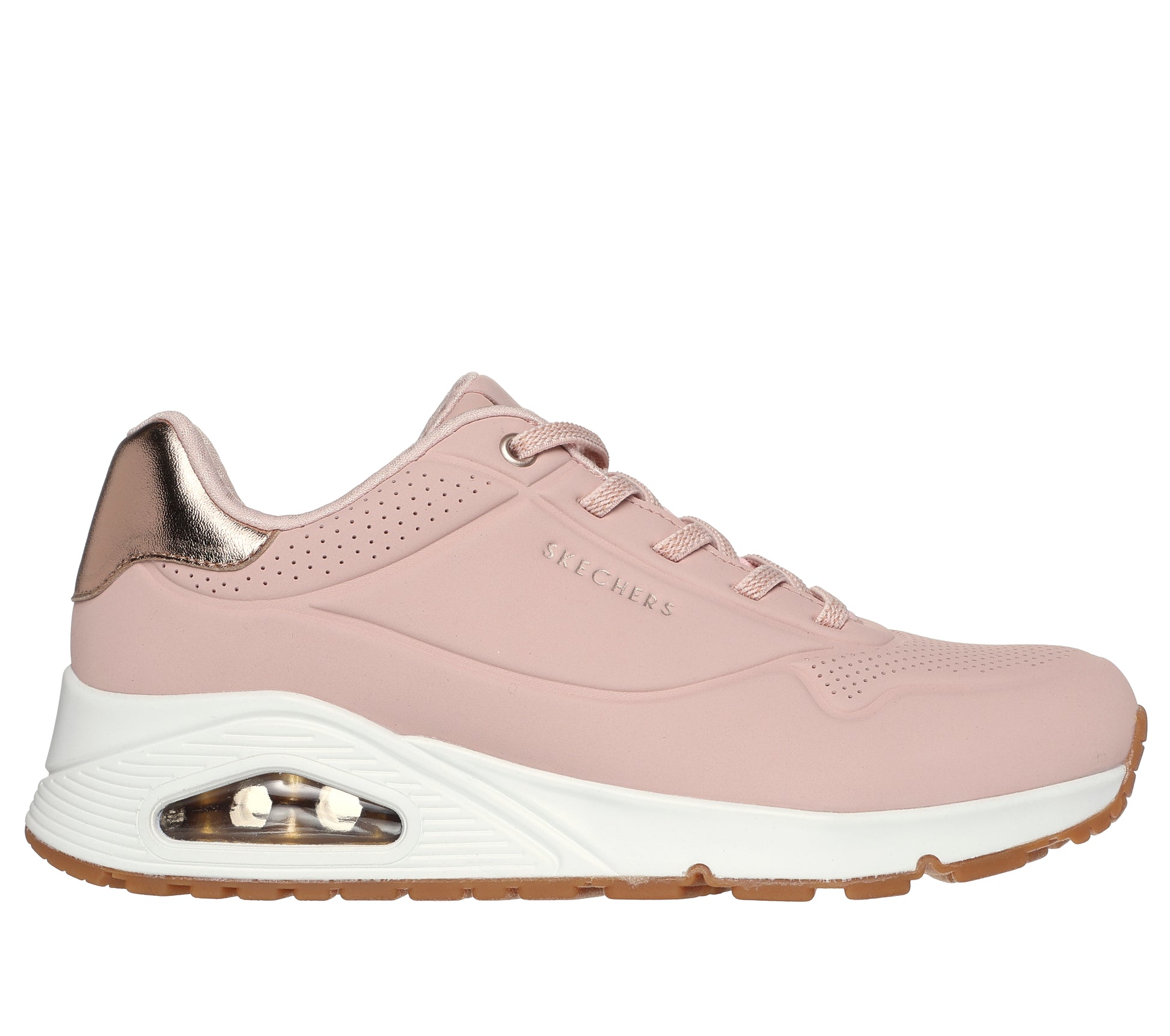 155196#BLSH/BLUSH DURABUCK/ ROSE GOLD DURALEATHER TRIM