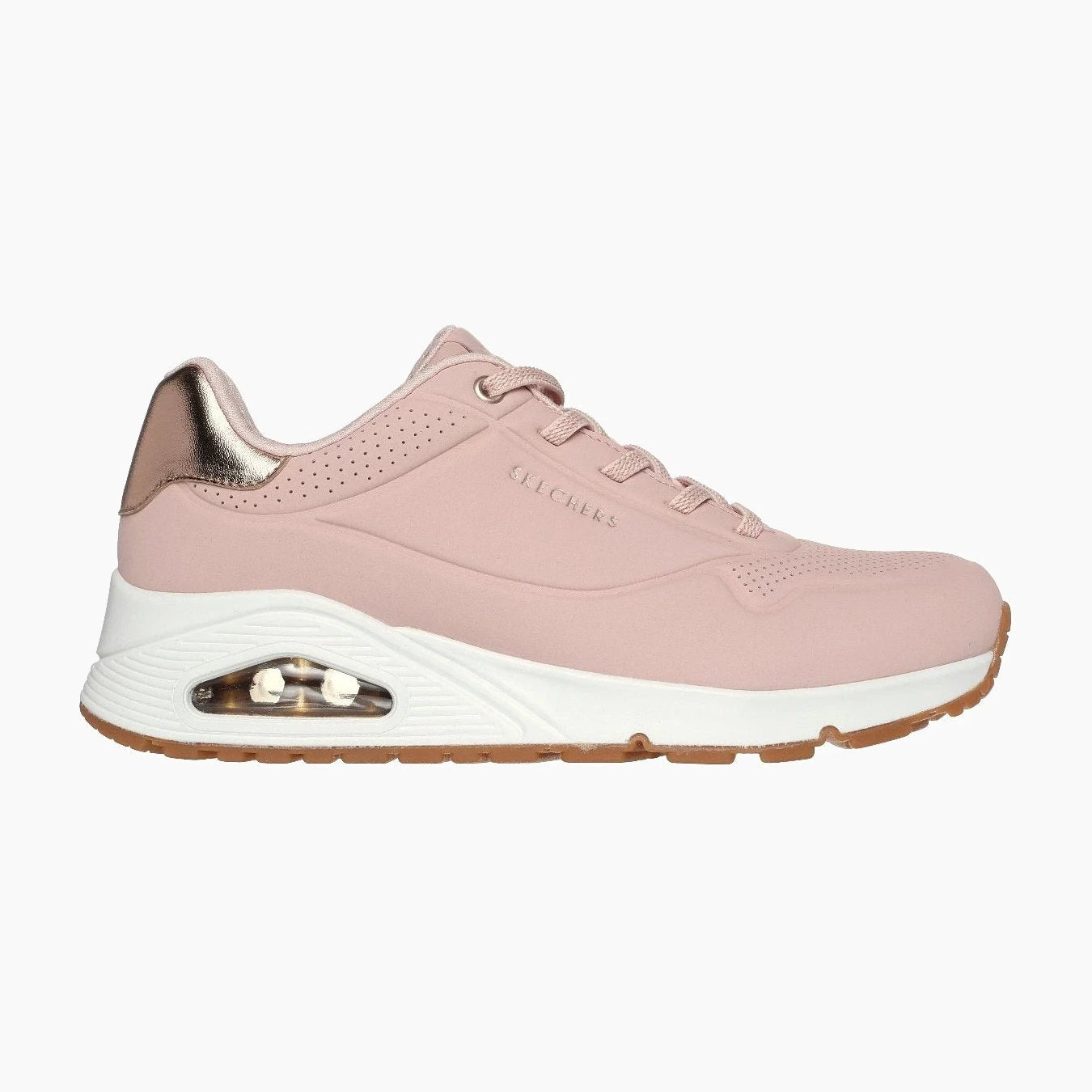 155196#BLSH/BLUSH DURABUCK/ ROSE GOLD DURALEATHER TRIM
