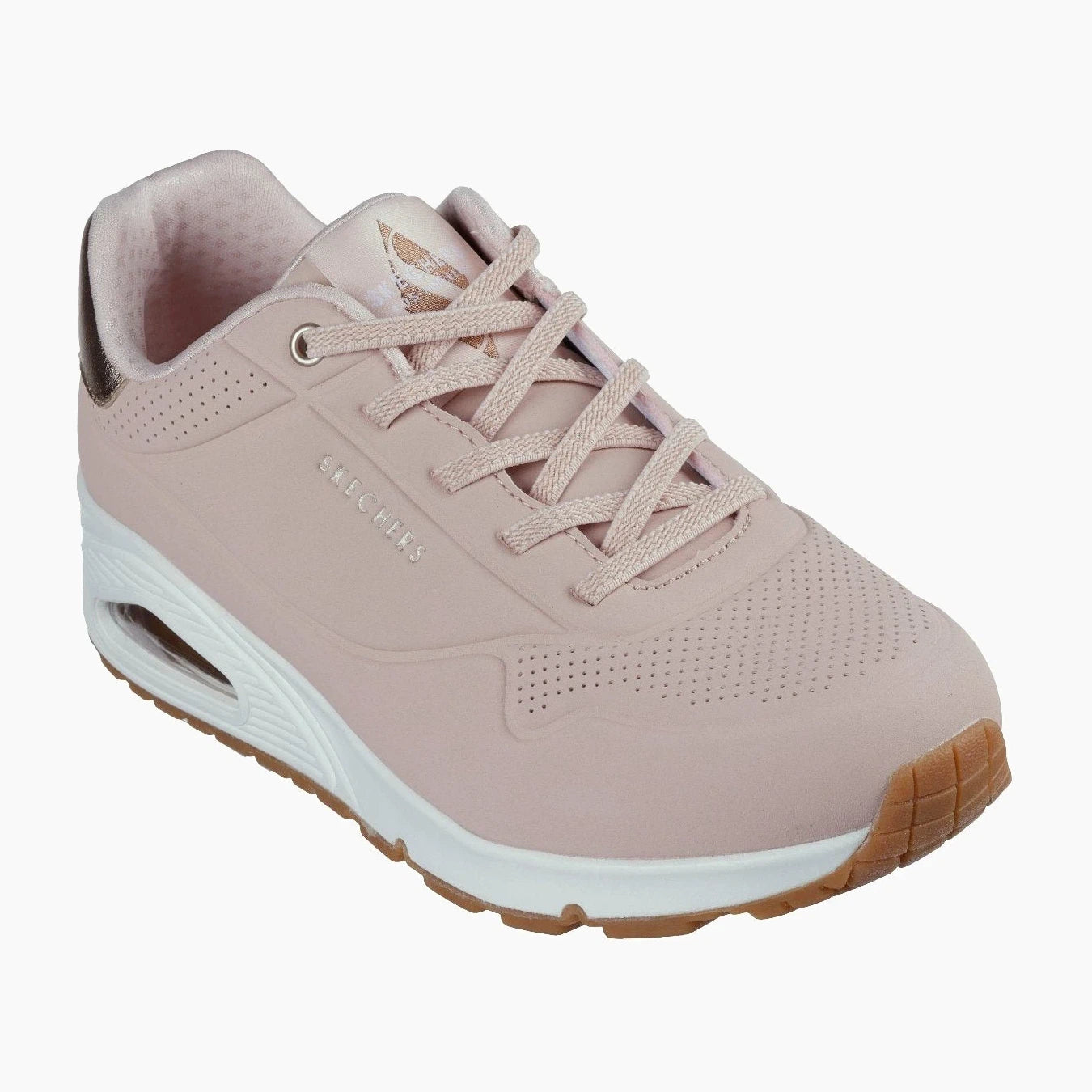 155196#BLSH/BLUSH DURABUCK/ ROSE GOLD DURALEATHER TRIM