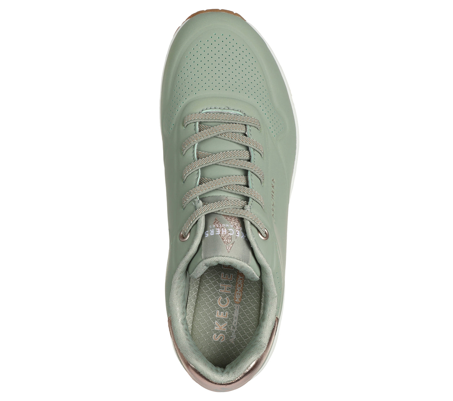 155196#SAGE/SAGE DURABUCK/ ROSE GOLD DURALEATHER/ MESH TR