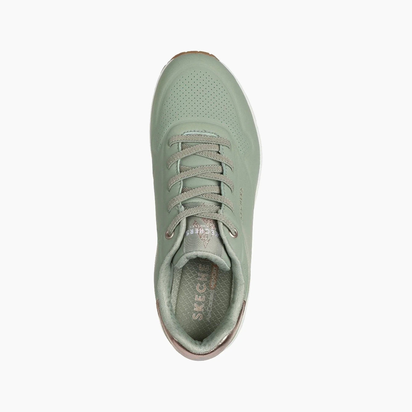 155196#SAGE/SAGE DURABUCK/ ROSE GOLD DURALEATHER/ MESH TR