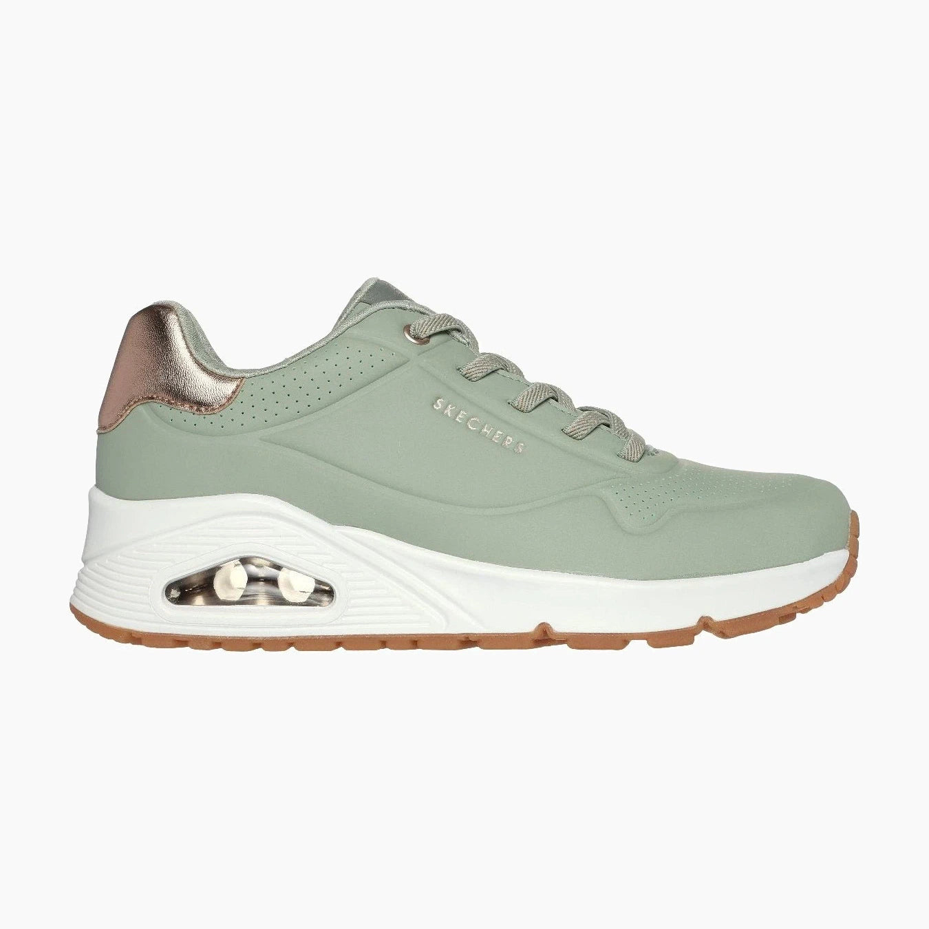 155196#SAGE/SAGE DURABUCK/ ROSE GOLD DURALEATHER/ MESH TR