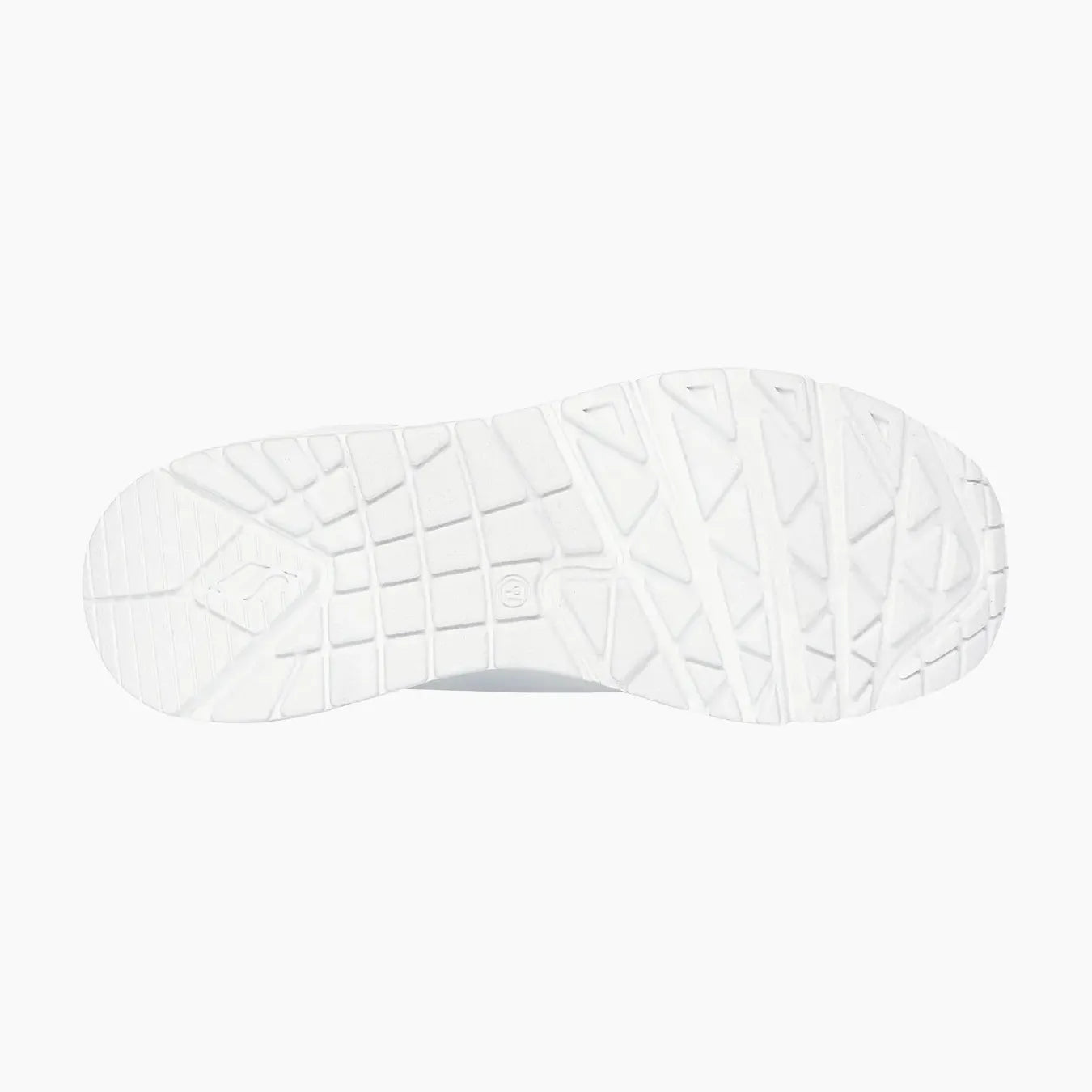 UNO#WSL-WHITE DURABUCK, SILVER DURALEATHER/ MESH TRIM