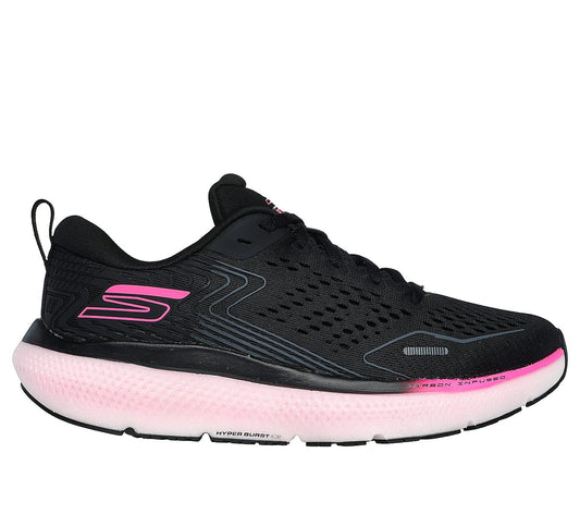 ride-11#BLACK TEXTILE/ PINK TRIM