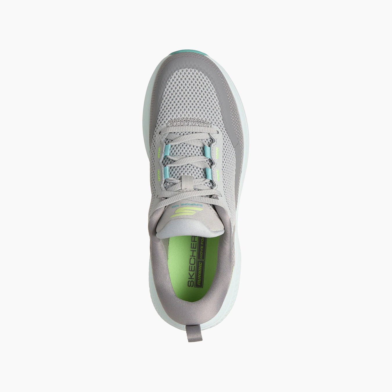 LGTQ-LIGHT GRAY TEXTILE/TURQUOISE TRIM