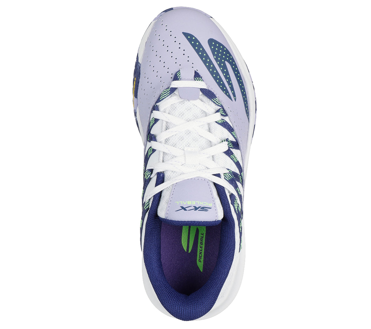 172110#WPR-WHITE LEATHER/PURPLE MESH