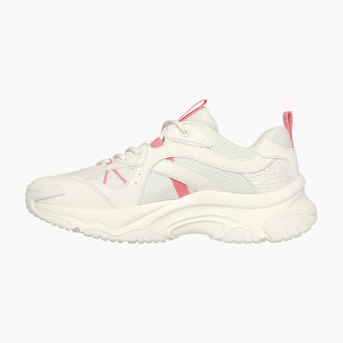 WCRL-WHITE DURALEATHER/MESH/ CORAL TRIM