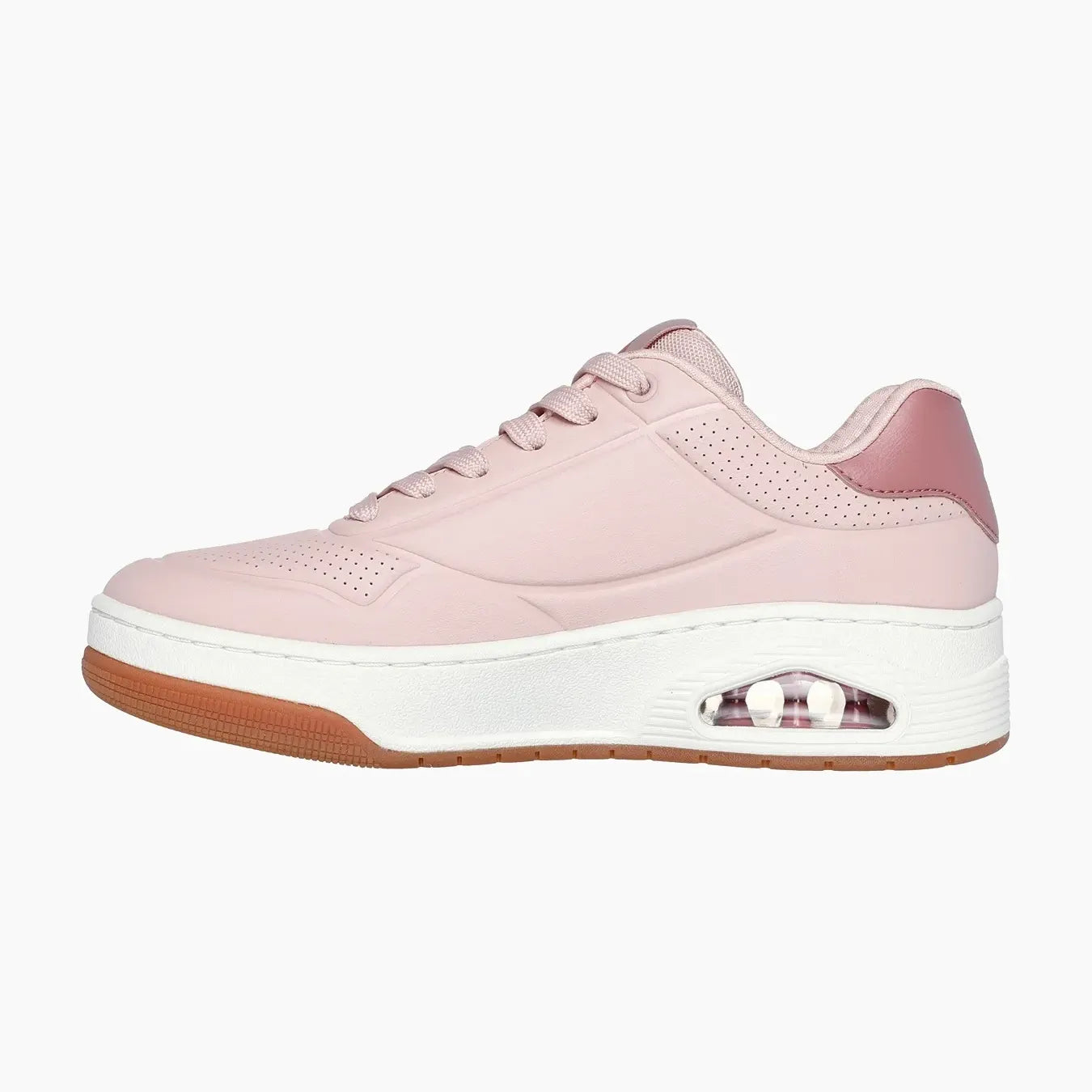 UNO#BLSH-BLUSH DURALEATHER/ROSE TRIM