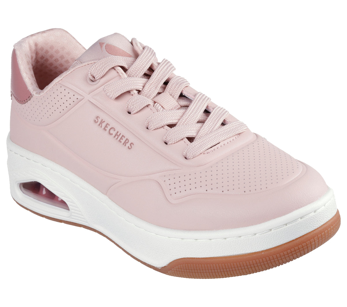 UNO#BLSH-BLUSH DURALEATHER/ROSE TRIM