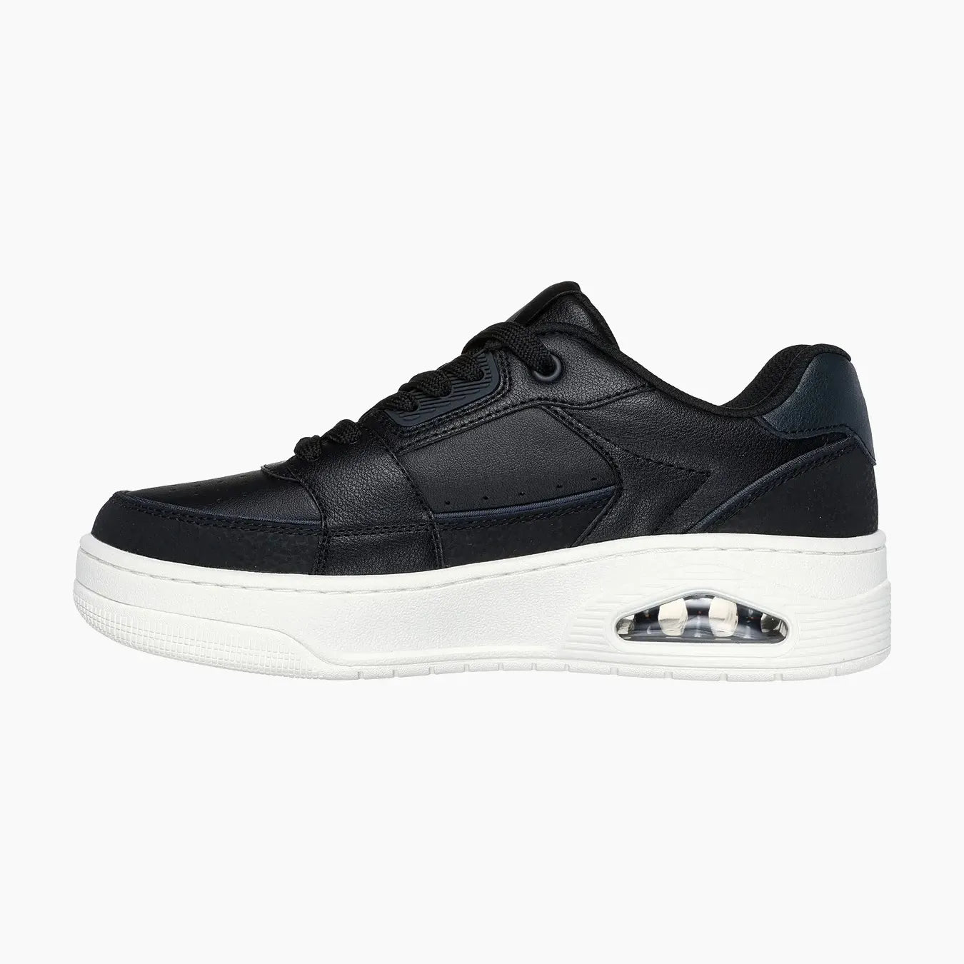 177710#BLK-BLACK LEATHER/DURALEATHER