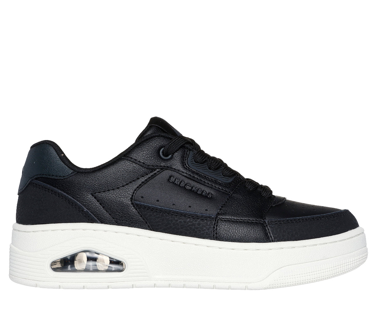 177710#BLK-BLACK LEATHER/DURALEATHER