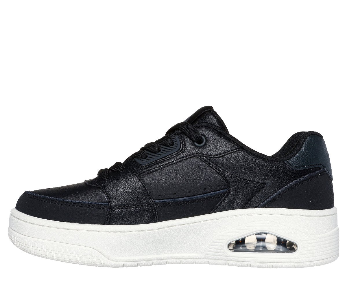 177710#BLK-BLACK LEATHER/DURALEATHER