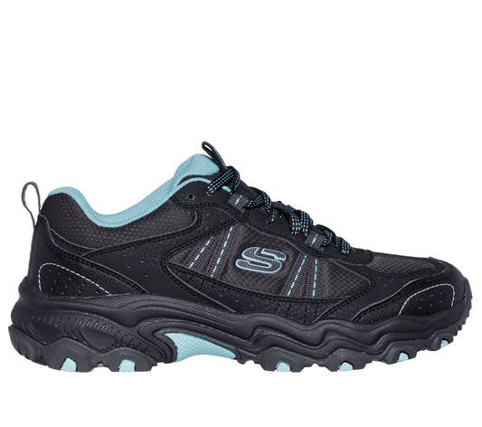 180125#BKTL-BLACK SYNTHETIC/TEXTILE/TEAL TRIM