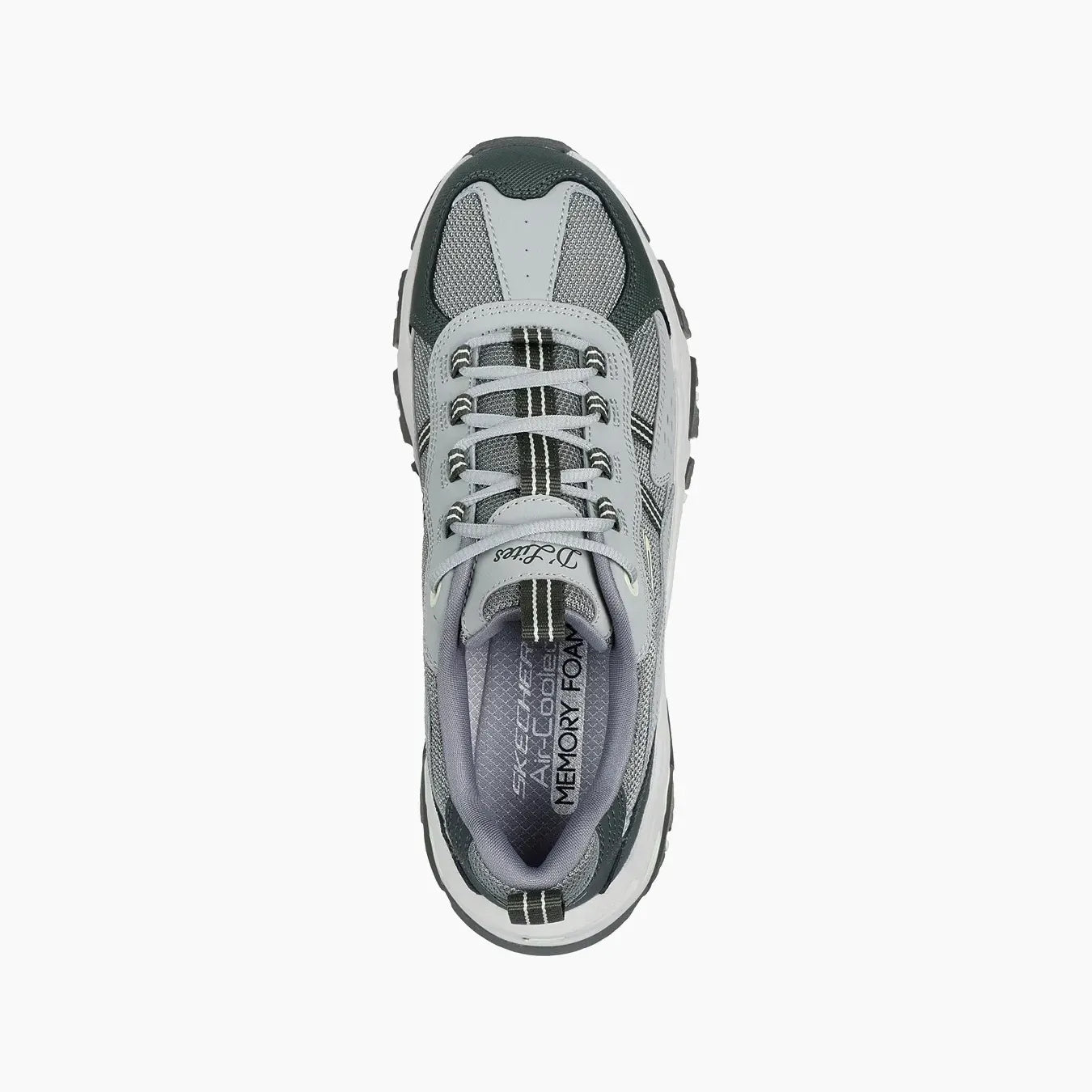 DLITES#GMLT-GREEN LEATHER/SYNTHETIC/MULTI TRIM