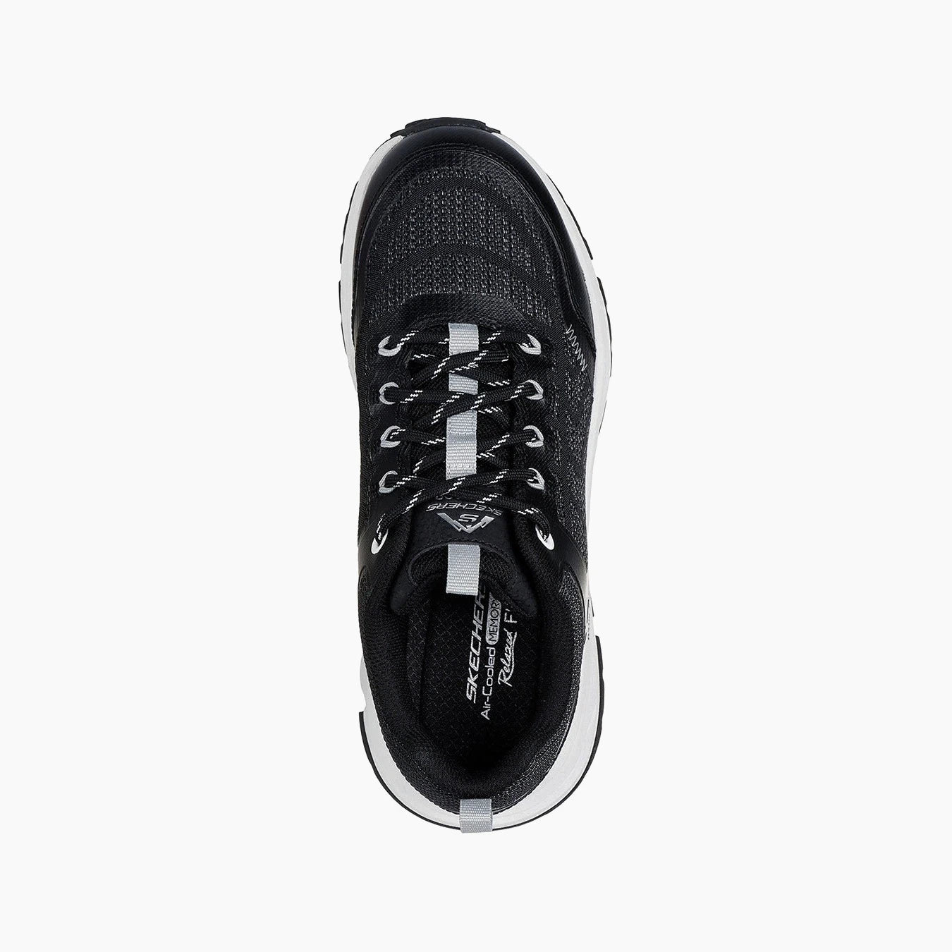 180167#BKGY-BLACK SYNTHETIC/TEXTILE/GRAY TRIM