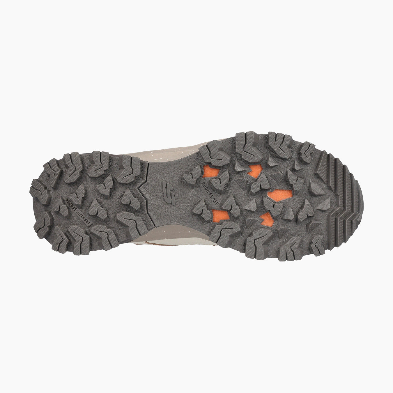 NTOR-NATURAL LEATHER/MESH/SYNTHETIC/ORANGE TRIM