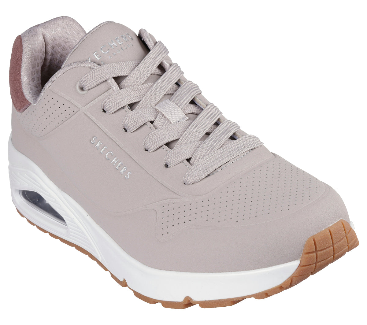 183004#TPE-TAUPE DURABUCK/QUAIL MAUVE SUEDE / MESH