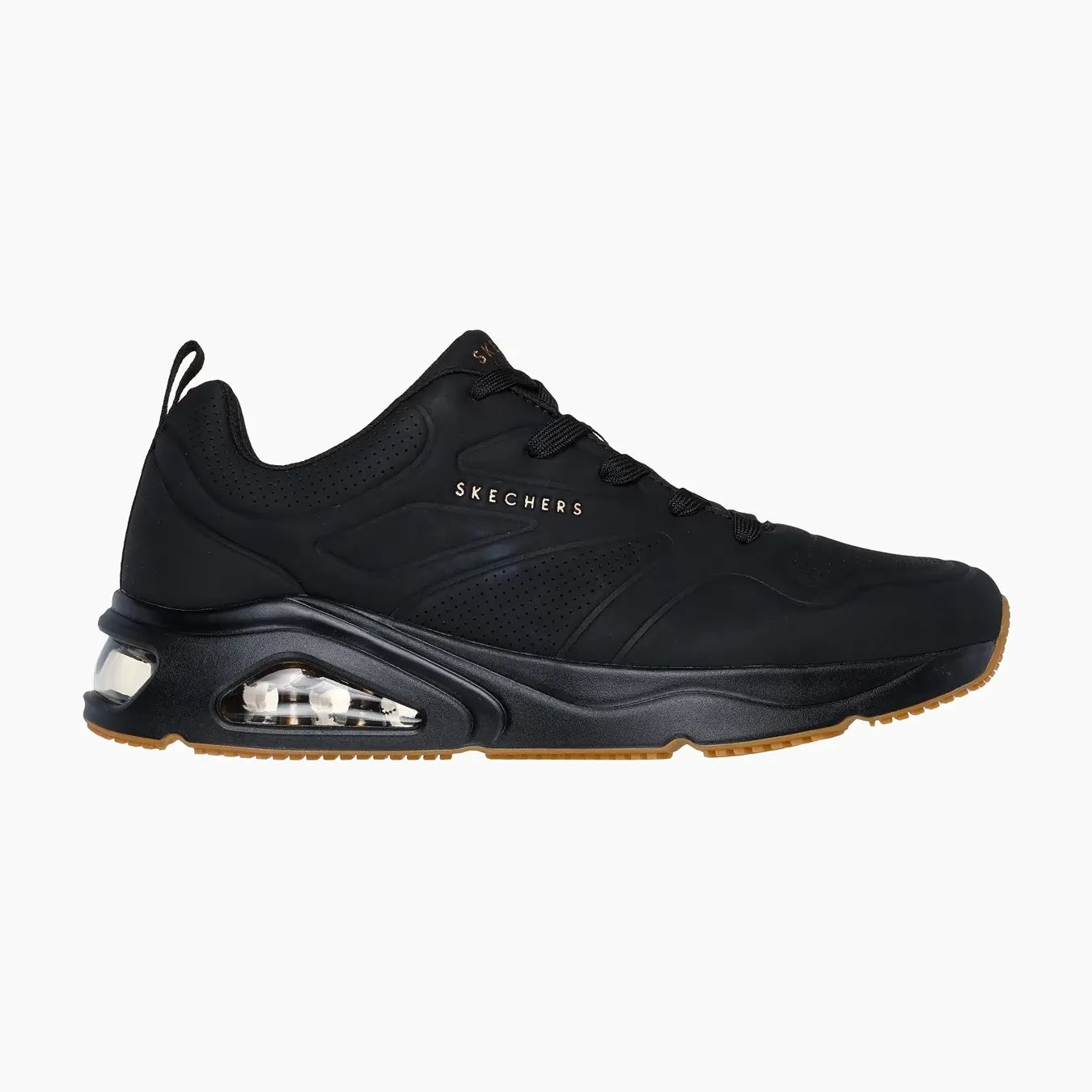 183090#BBK-BLACK DURALEATHER/MESH