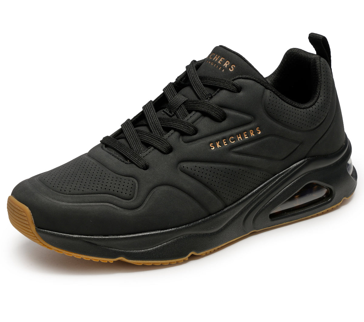 183090#BBK-BLACK DURALEATHER/MESH