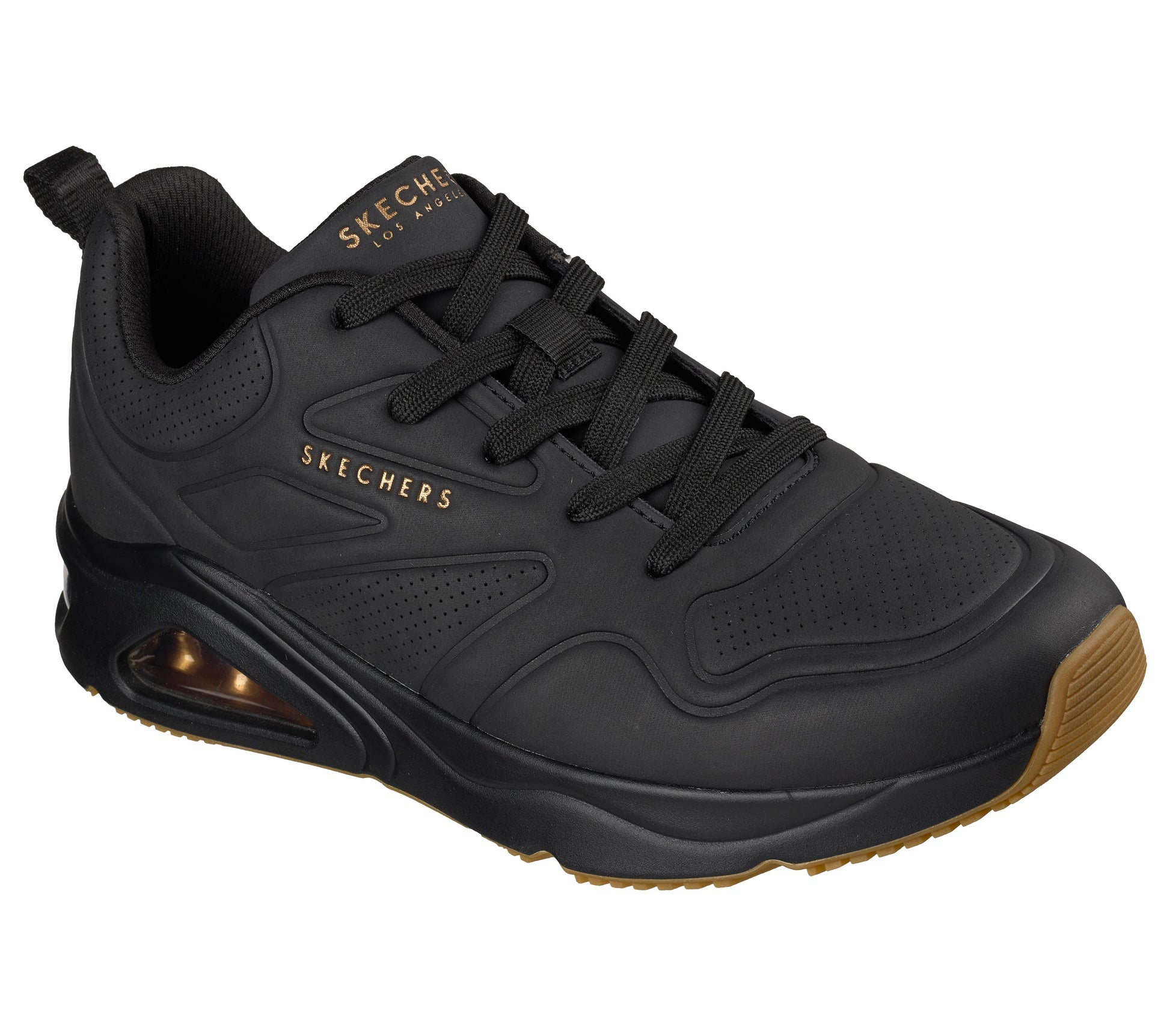 183090#BBK-BLACK DURALEATHER/MESH