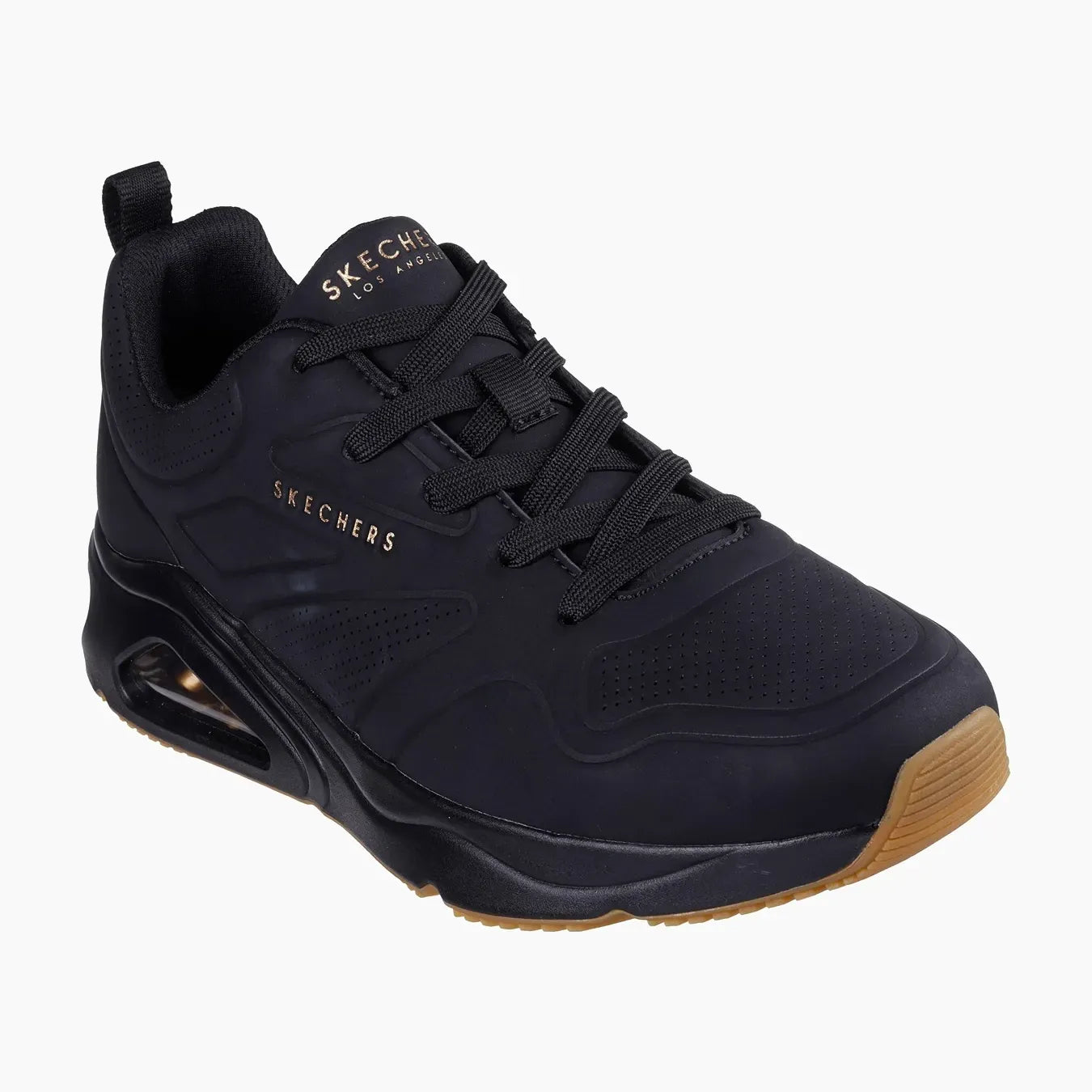183090#BBK-BLACK DURALEATHER/MESH