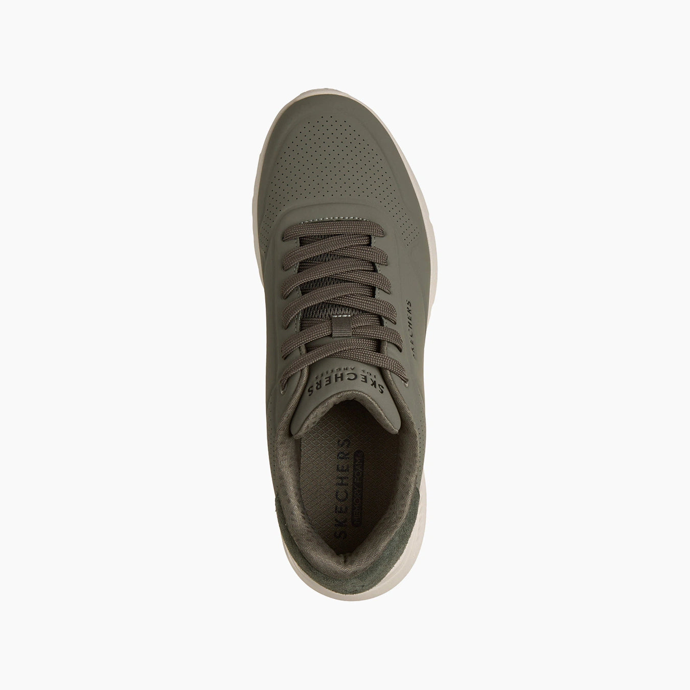 OLV-OLIVE LEATHER/PU/MESH